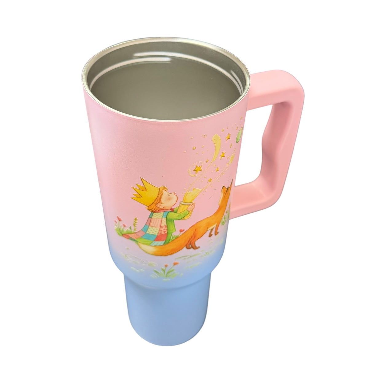 Termo Luxo Mx El Principito Rosa Con Azul