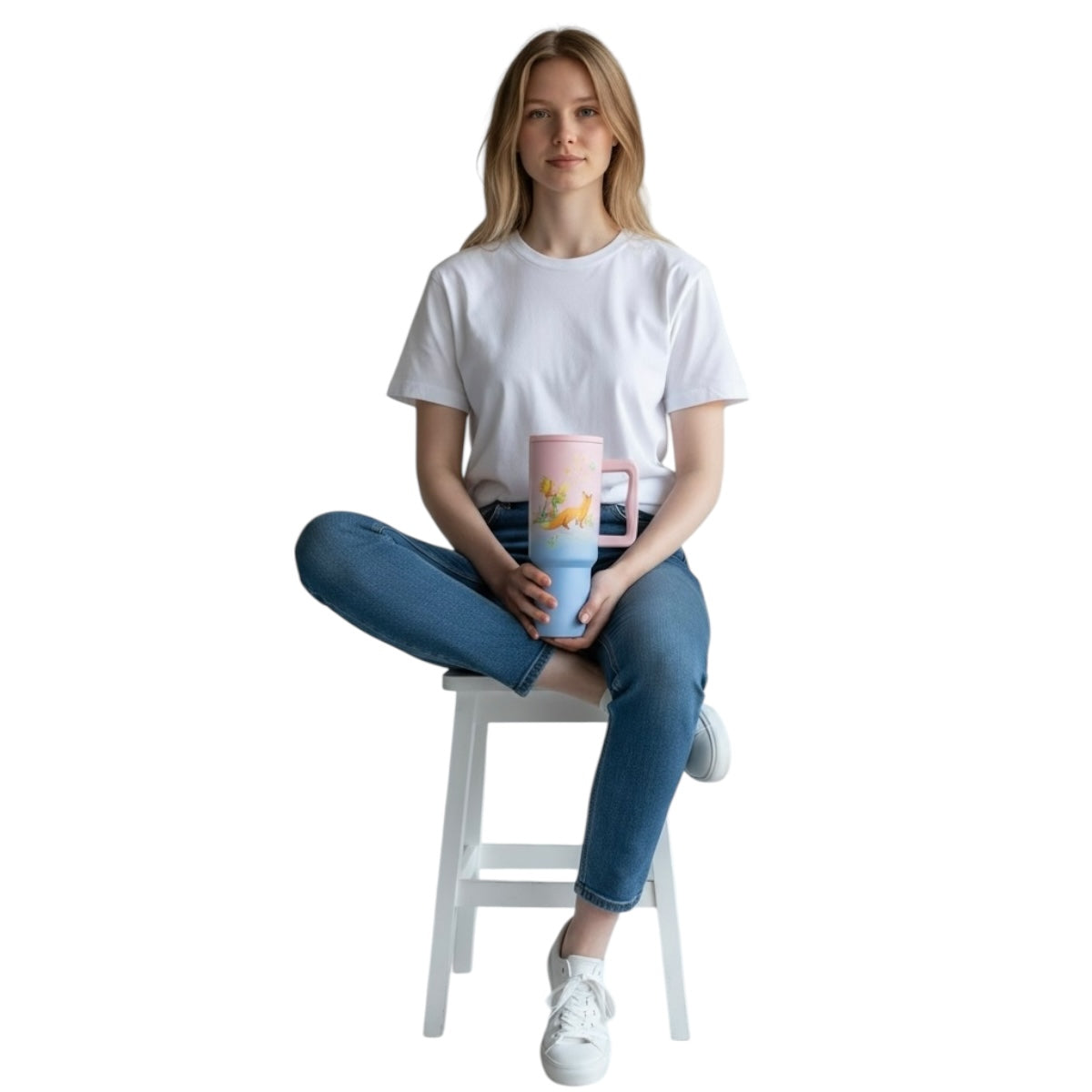 Termo Luxo Mx El Principito Rosa Con Azul