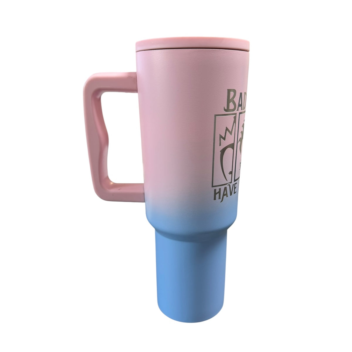 Termo Bad Girls Azul Con Rosa