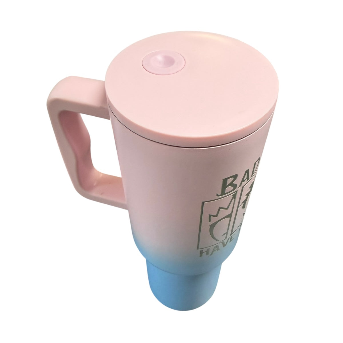 Termo Bad Girls Azul Con Rosa