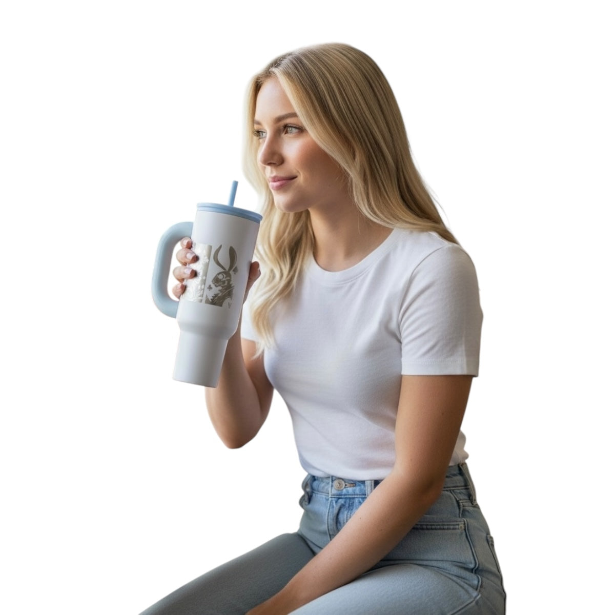 Termo Macarena Brand Alicia En El Pais De Las Maravillas Blanco