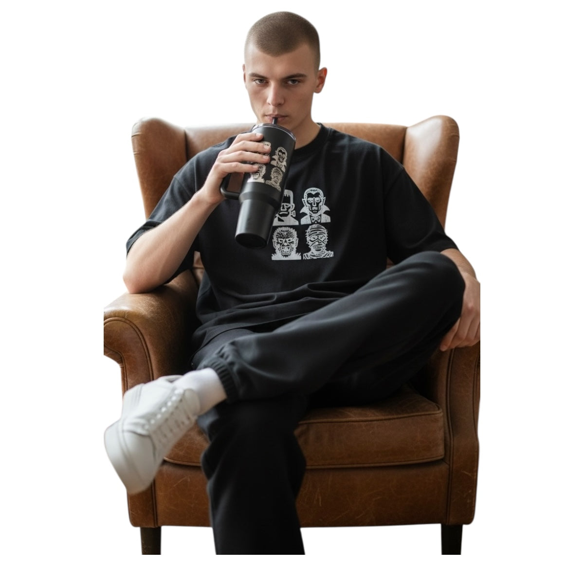 Termo Macarena Monsters Negro