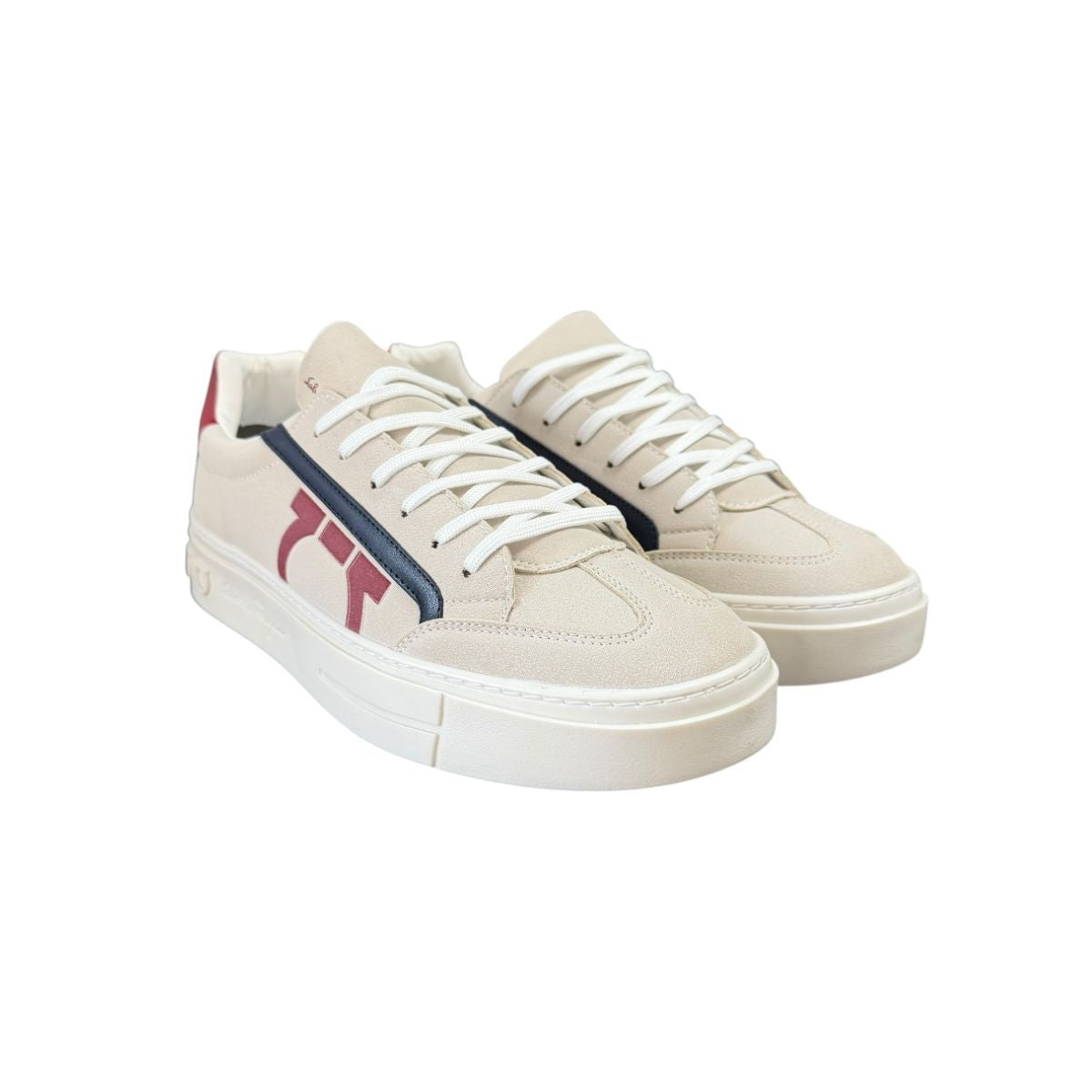 Tenis Ferragamo Gancio Marfil