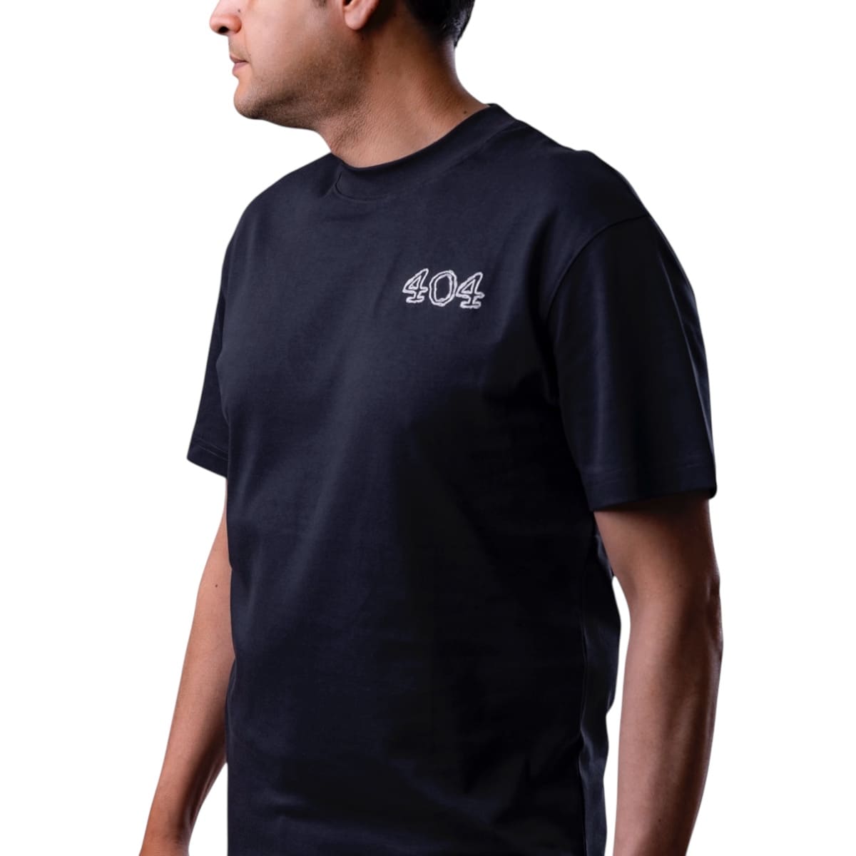 Playera Overside Republic Negra