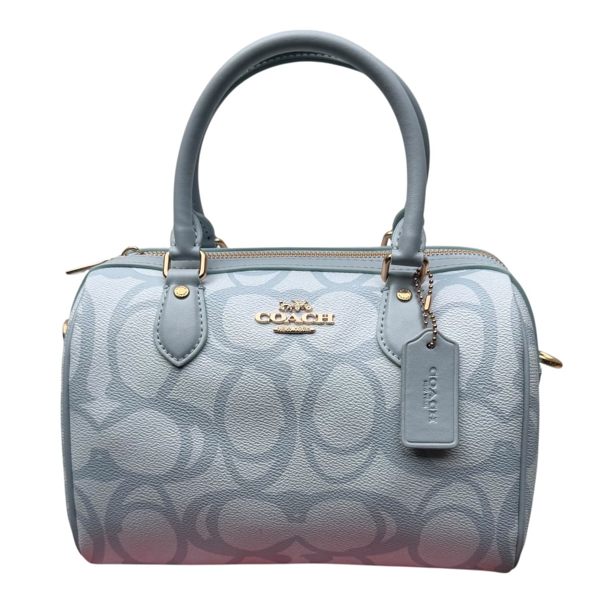 Bolsa Satchel Coach Rowan Color Azul