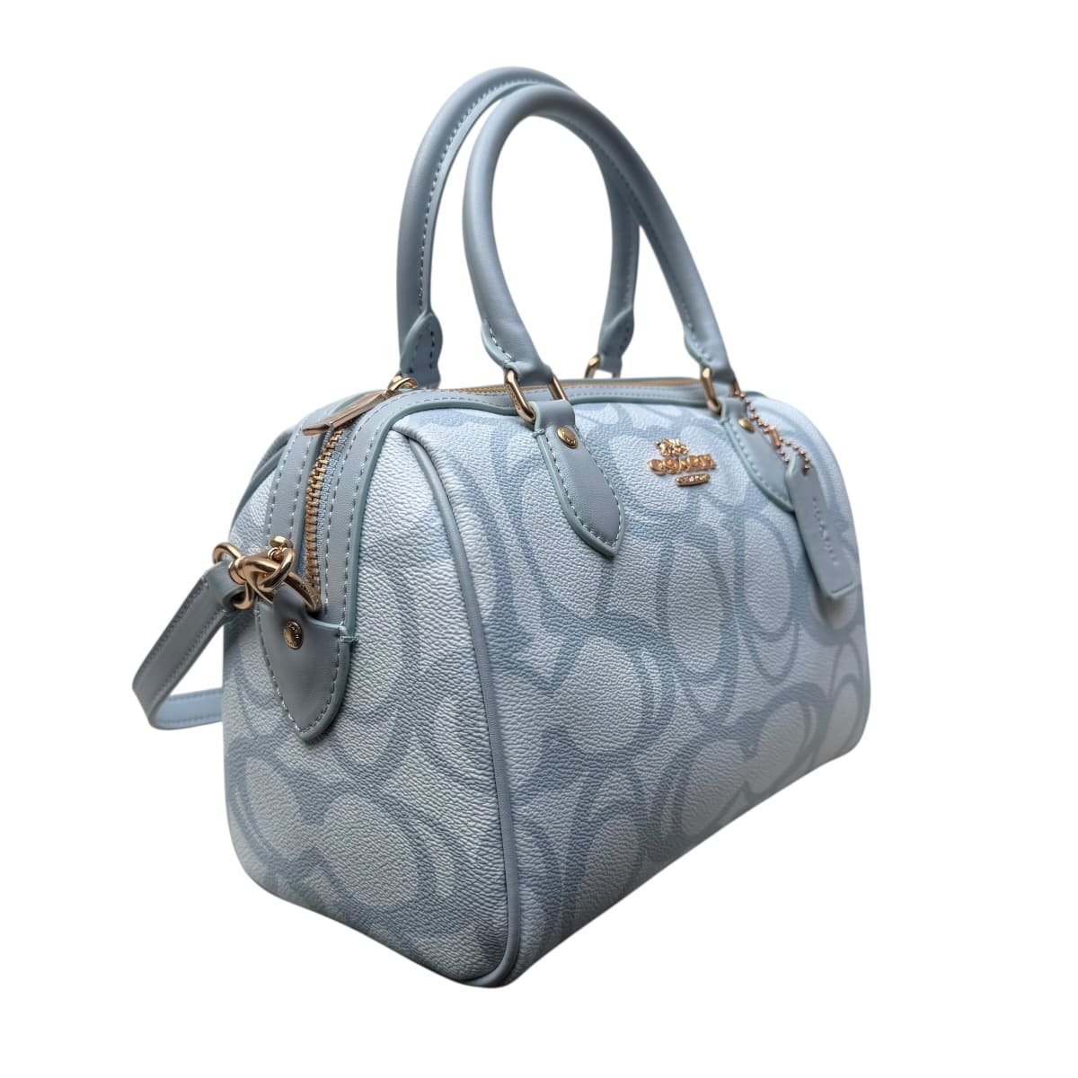 Bolsa Satchel Coach Rowan Color Azul