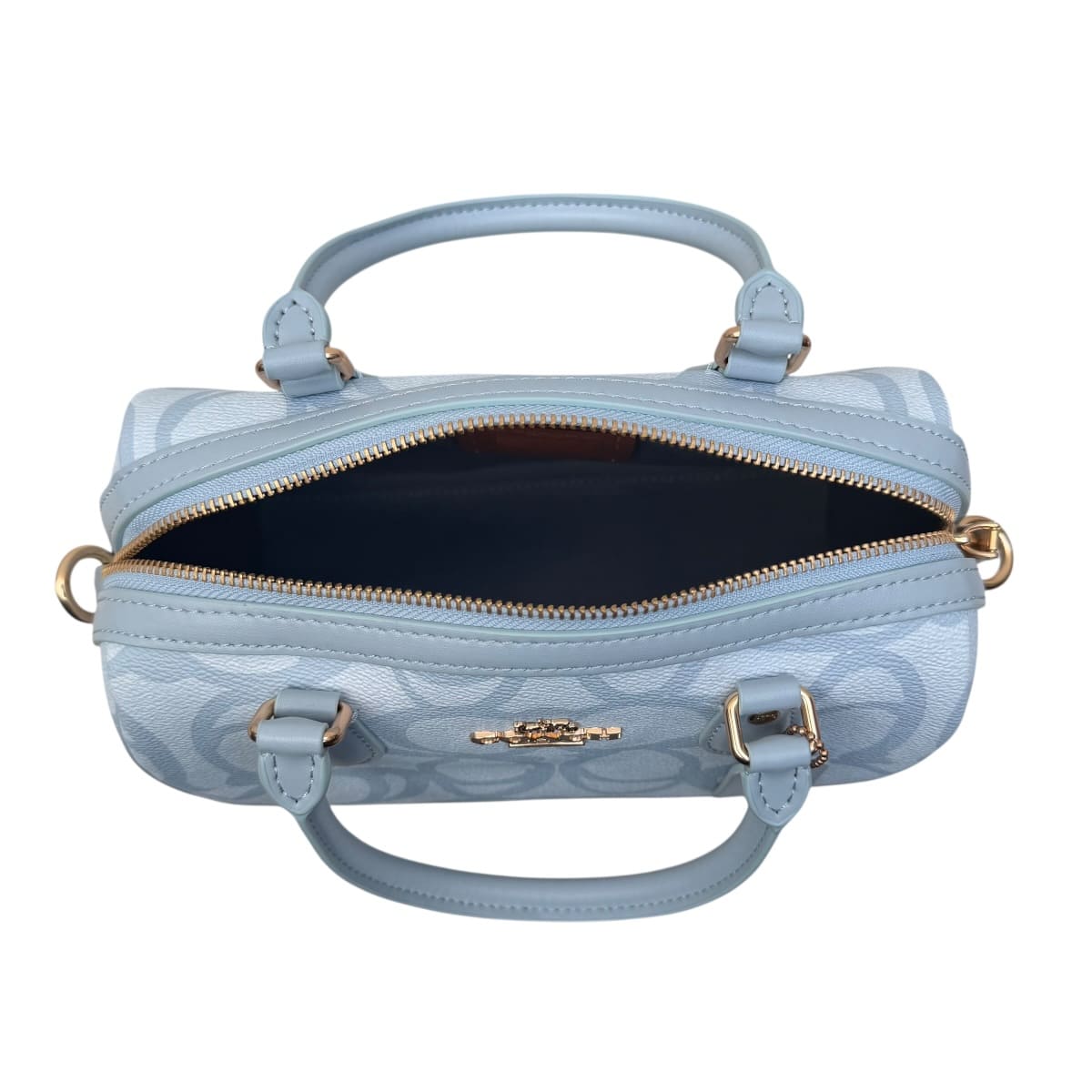 Bolsa Satchel Coach Rowan Color Azul