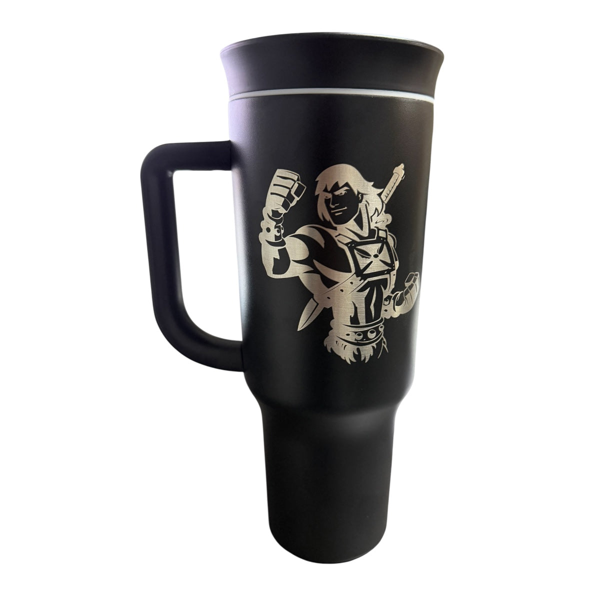 Termo Macarena He Man Negro 1.2 Litros