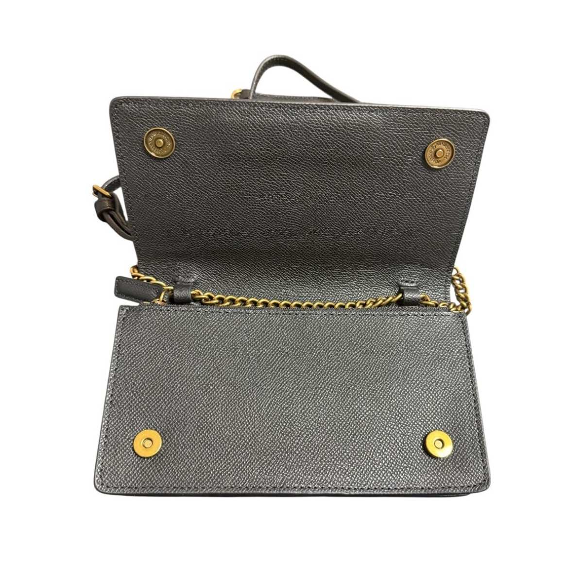 Bolsa Crossbody Kurt Geiger Richmond Mini Dorado Con Negro
