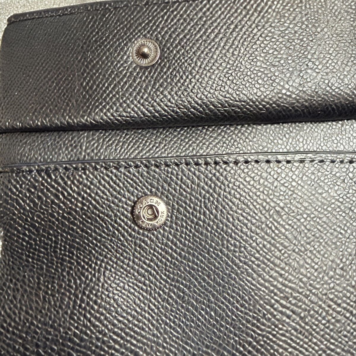 Cartera Coach Negra Hombre
