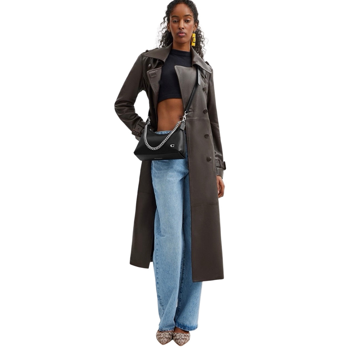 Bolsa Coach Juliet 25 Shoulder Negra