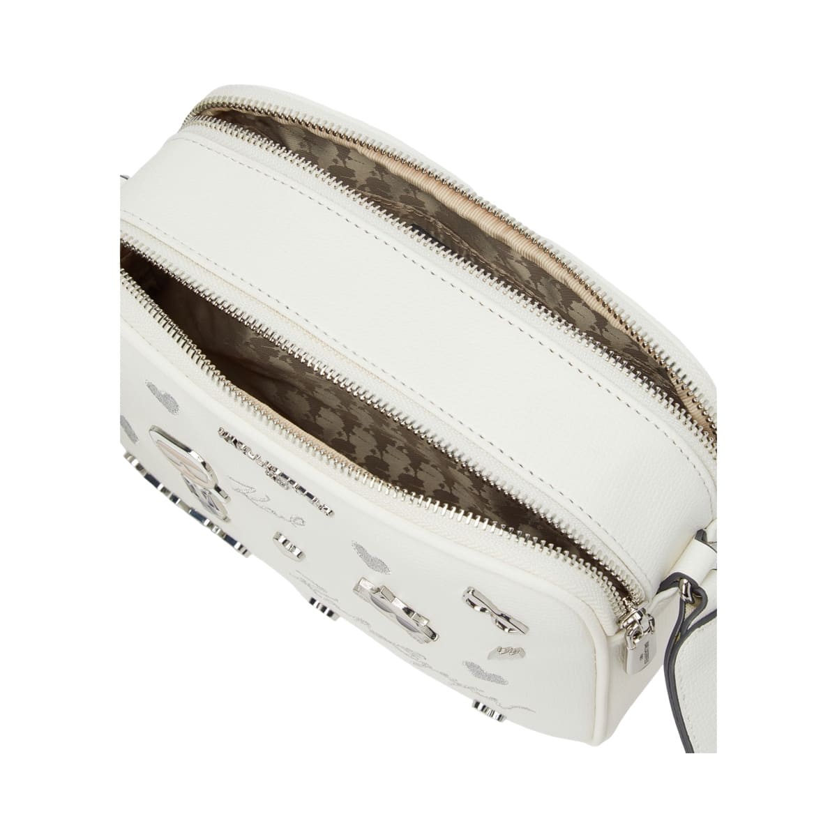 Bolsa Karl Lagerfeld Paris Crossbody Blanca