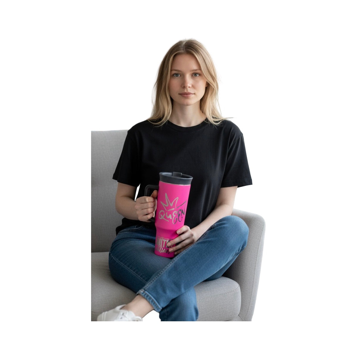 Set de Termos Macarena Power Girl Fucsia Rosa 2 Piezas