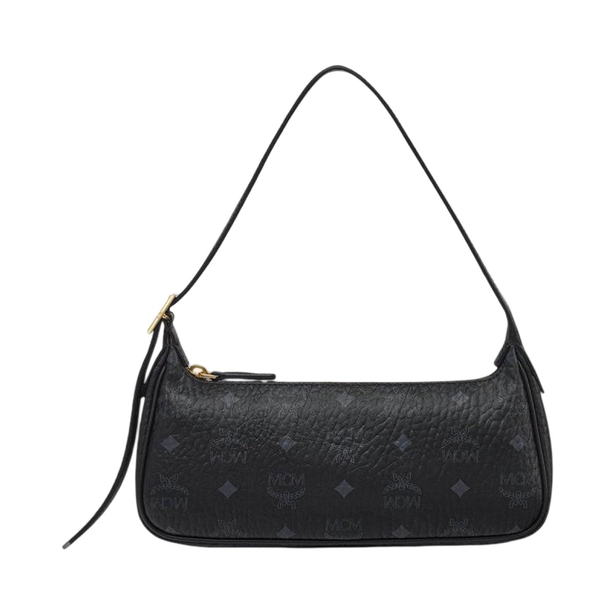 Bolsa Shoulder MCM Aren Visetos Negra