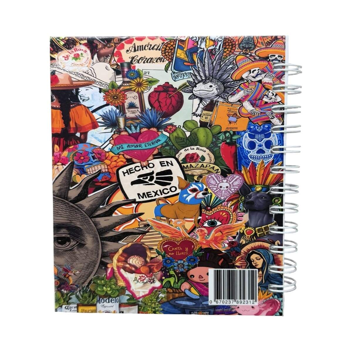 Set de 2 Libretas Luxo Mx Luchadores Mexicanos y Viva México