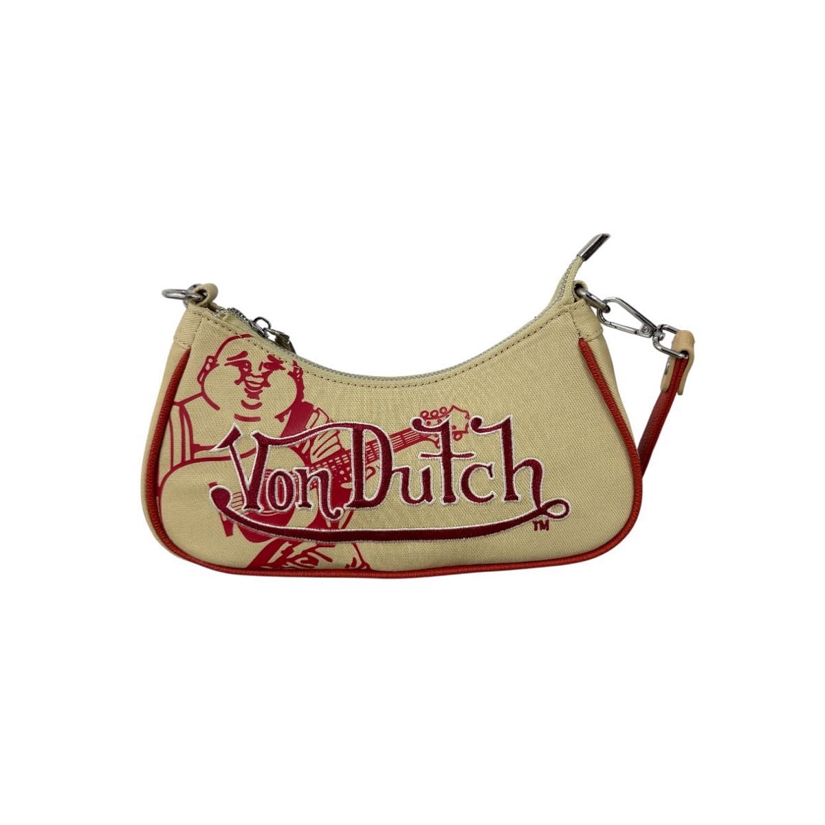 Bolsa Shoulder True Religion Beige