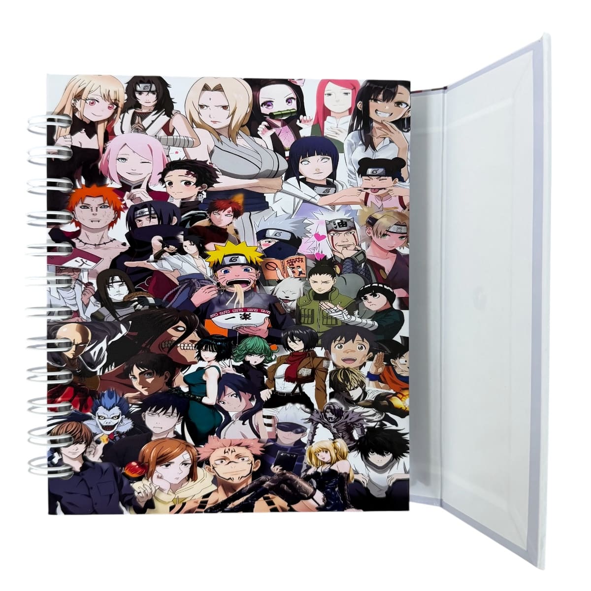 Libreta Tapa Dura Anime Espiral Lateral