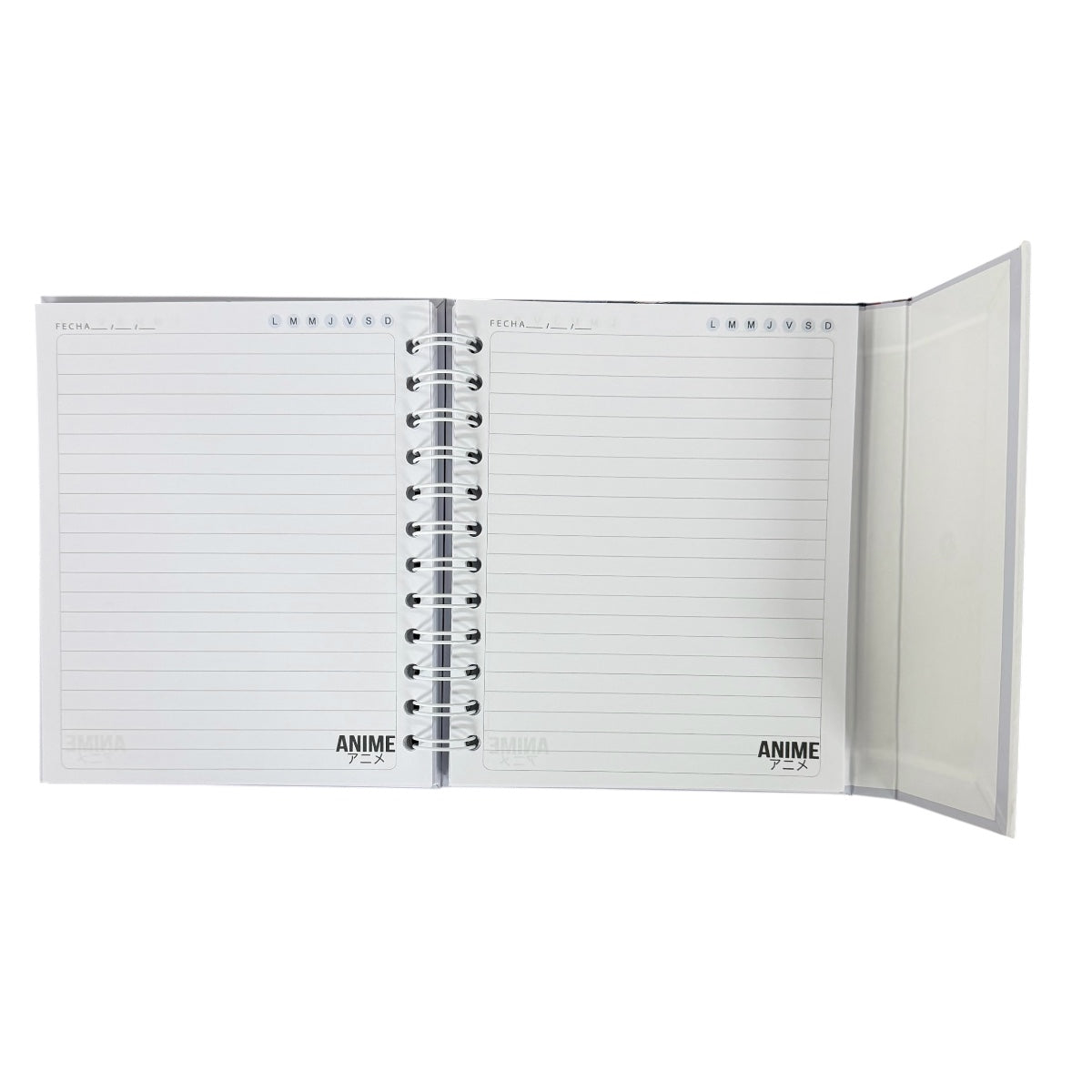 Libreta Tapa Dura Anime Espiral Lateral