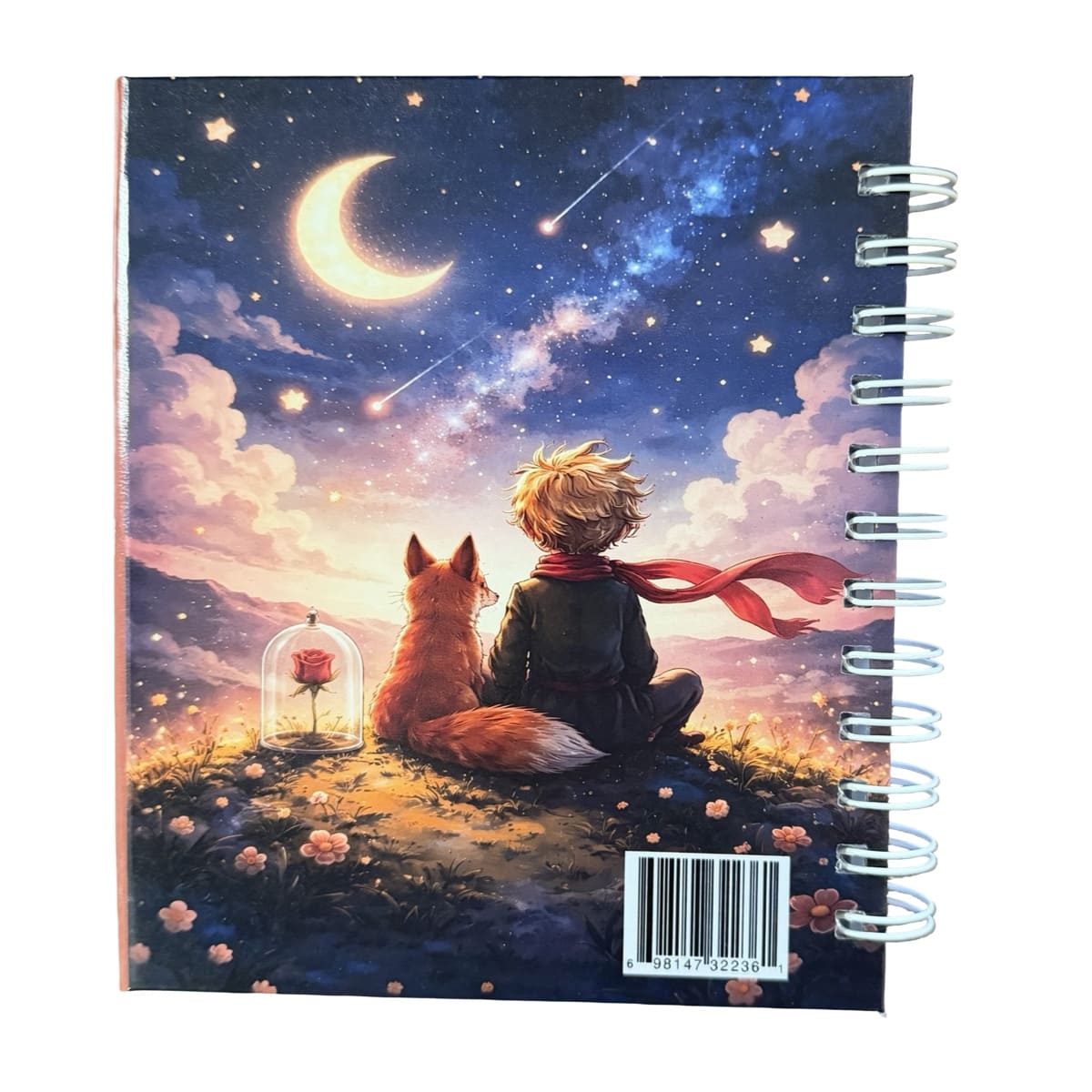 Libreta Tapa Dura El Principito Edición Especial Espiral Lateral