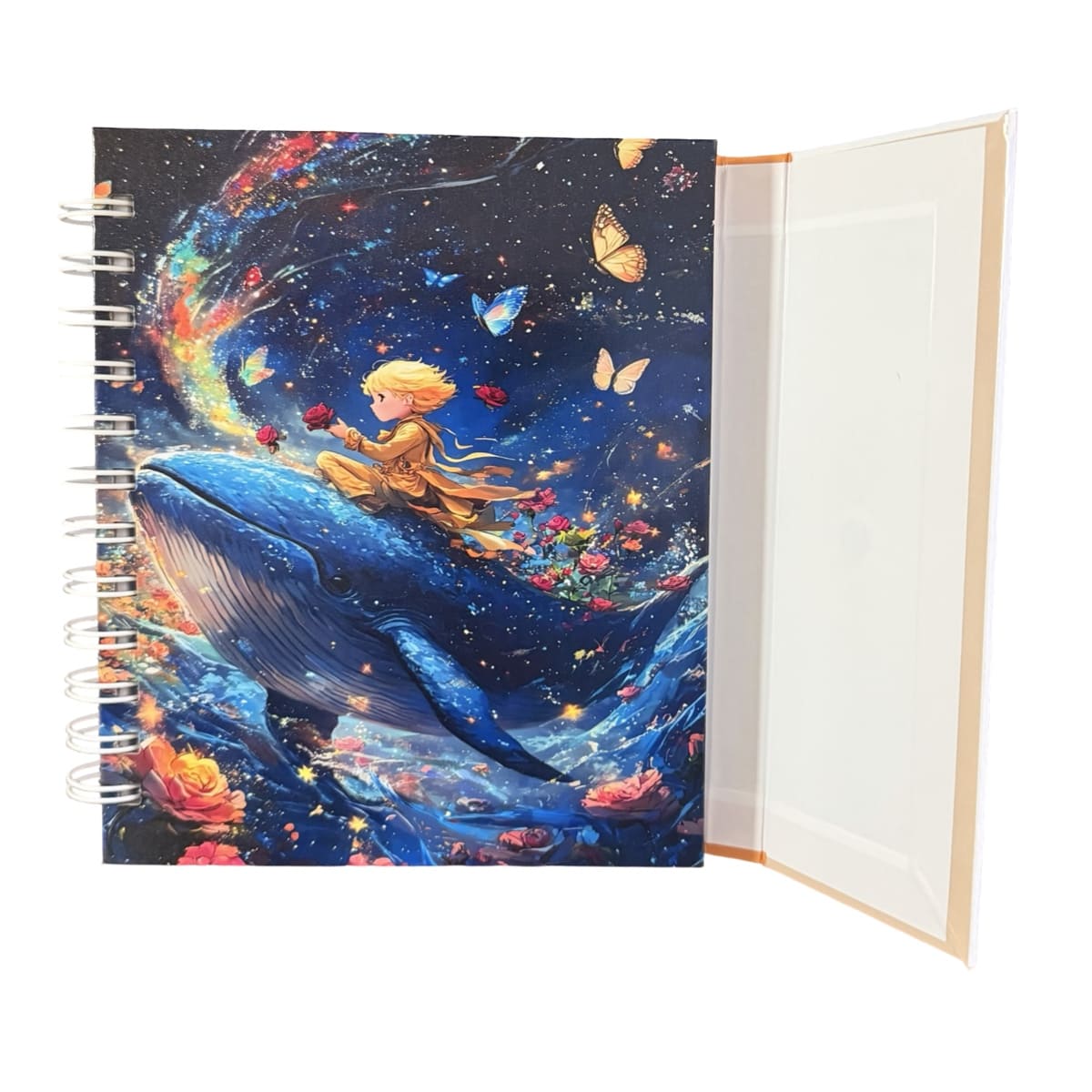 Libreta Tapa Dura El Principito Espiral Lateral