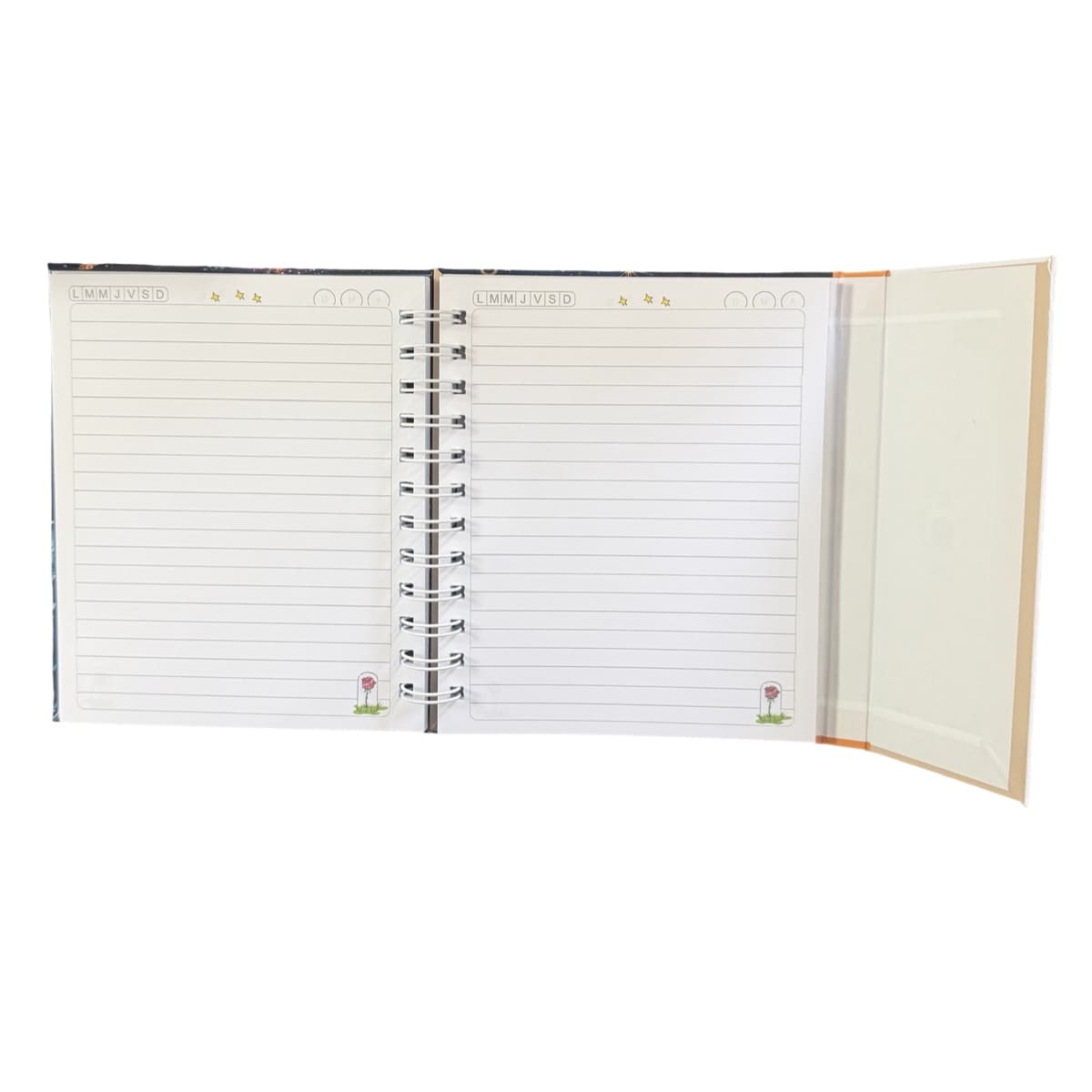 Libreta Tapa Dura El Principito Espiral Lateral