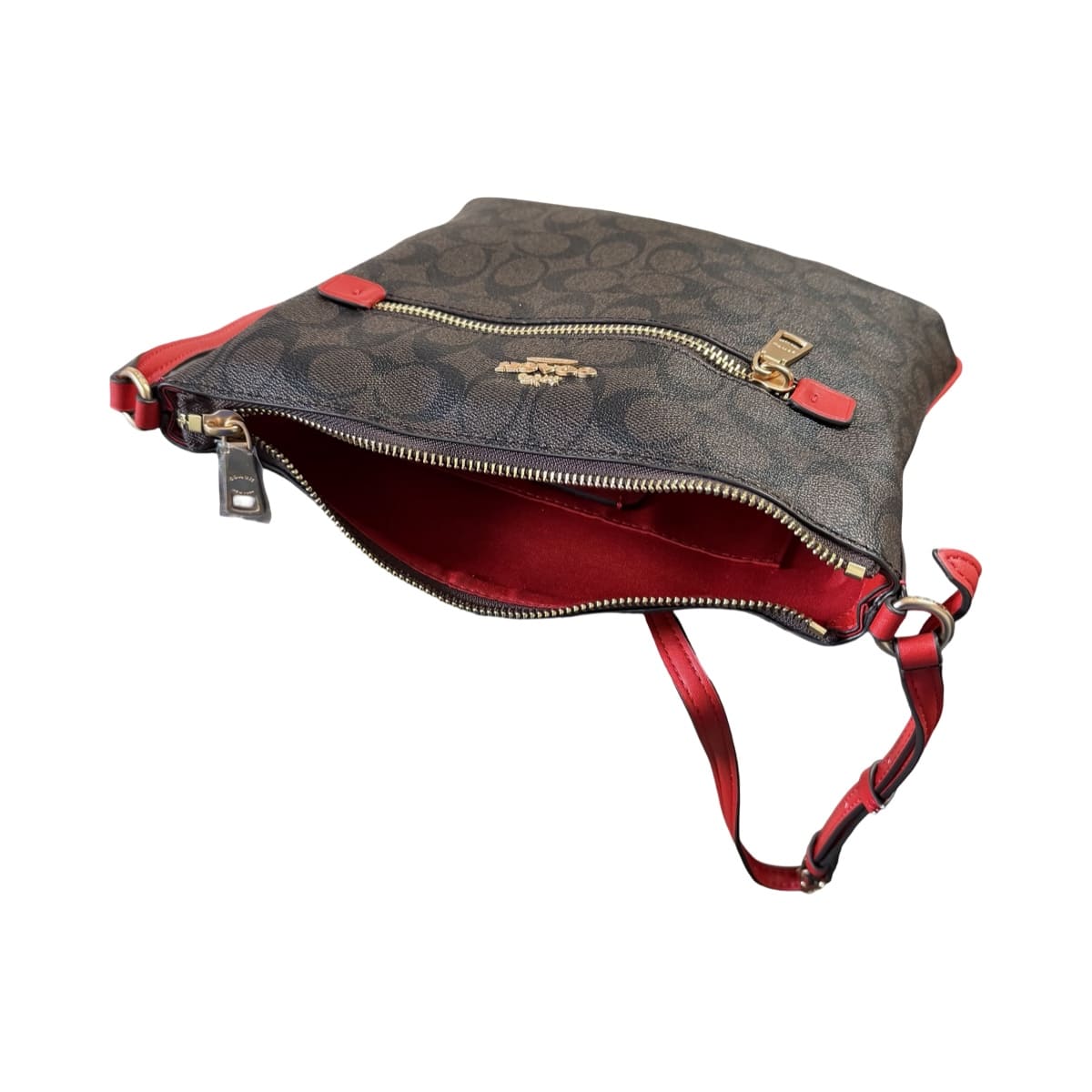 Bolsa Crossbody Coach Rowan Café
