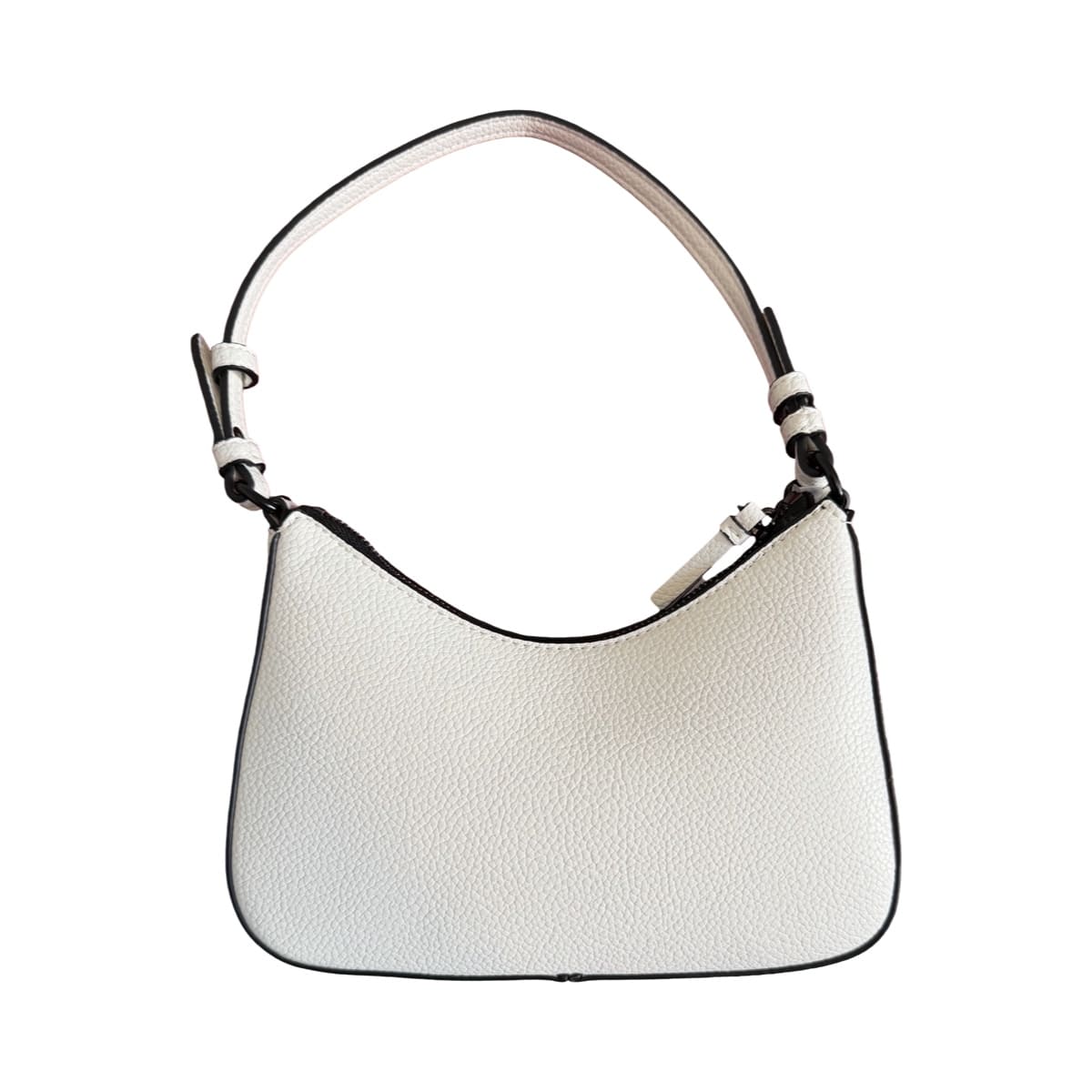 Bolsa Crossbody DKNY Blanca Logo Negro