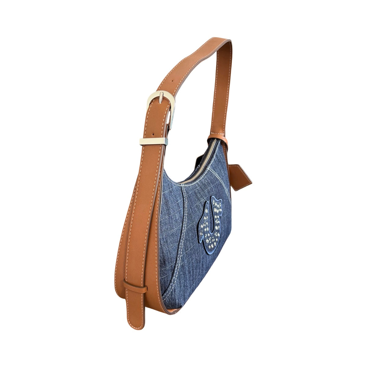 Bolsa Shoulder True Religion Azul