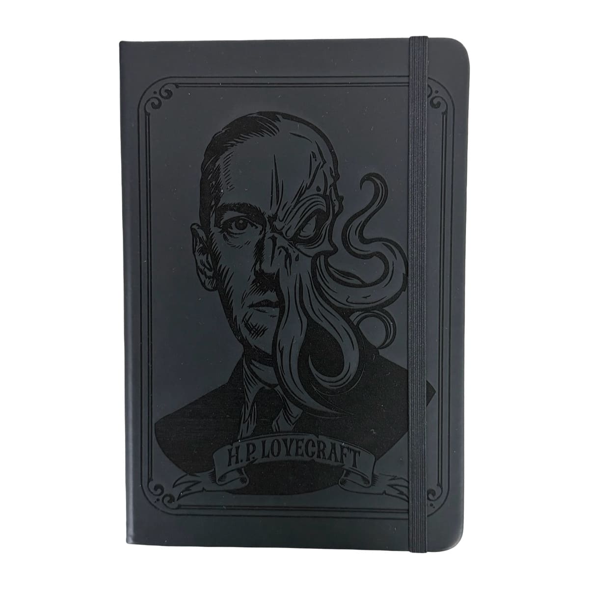 Set De 2 Libretas Pasta Dura Lovecraft Poe Blanco Negro