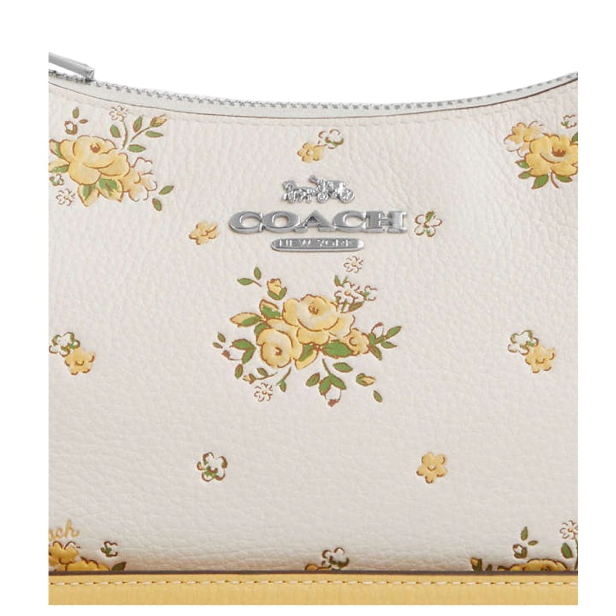 Bolsa Crossbody Coach Teri Flowers Amarillo
