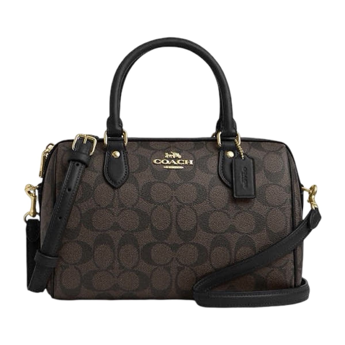 olsa Satchel Coach Rowan Café Monogram