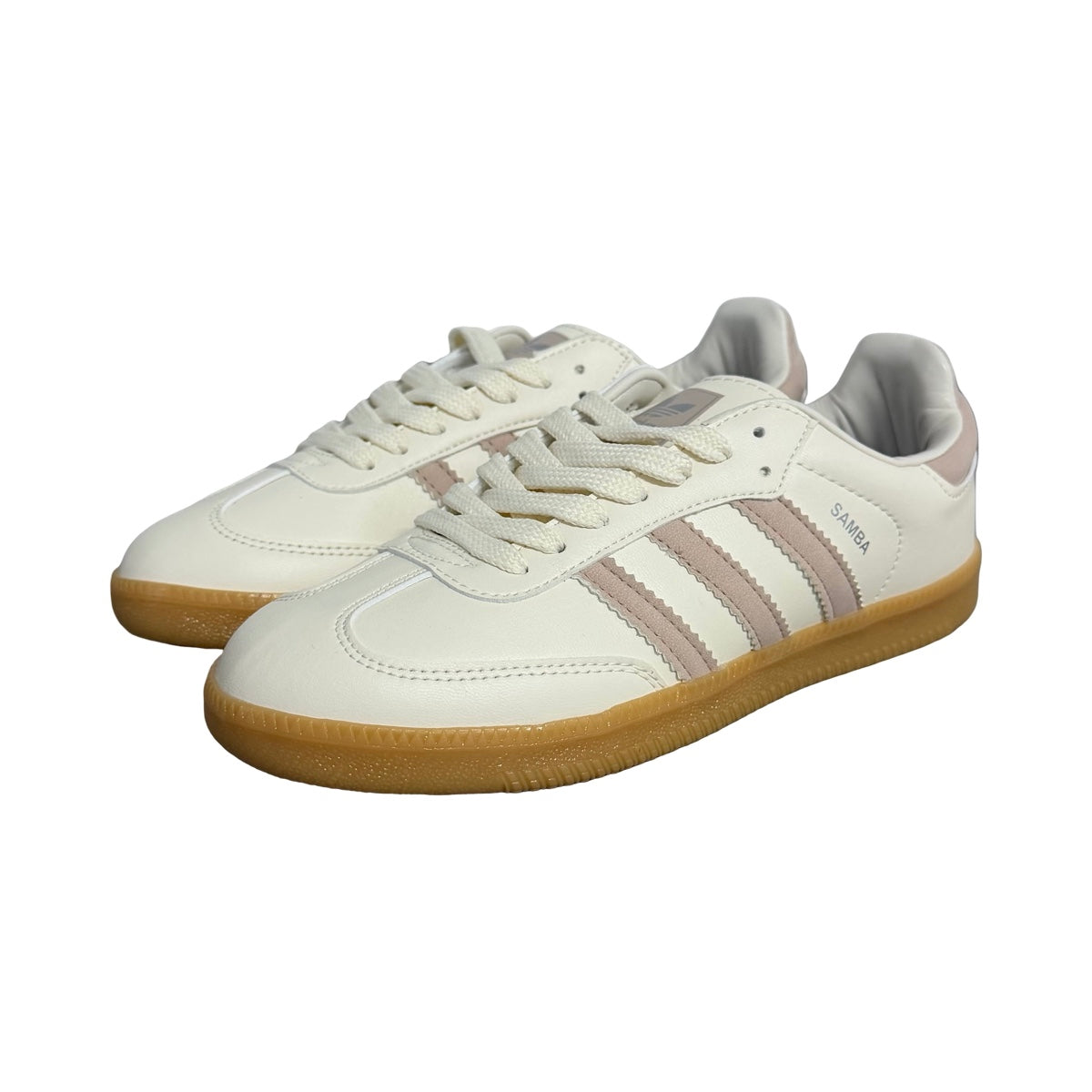Tenis Adidas Samba OG Cream White Rosa Para Mujer