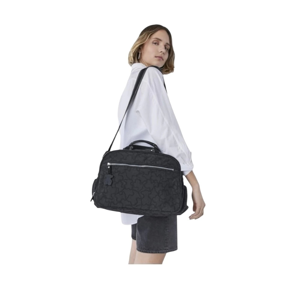 Bolsa De Bebé Kaos Tous Color Gris Modelo Catri