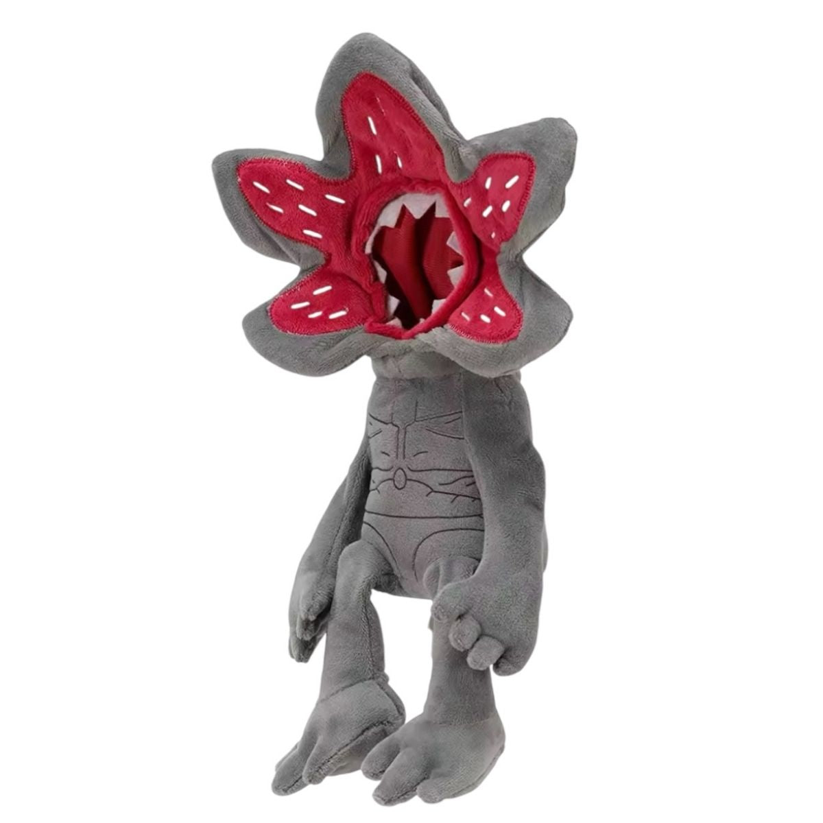 Muñeco De Peluche Demogorgon Stranger Things Color Gris