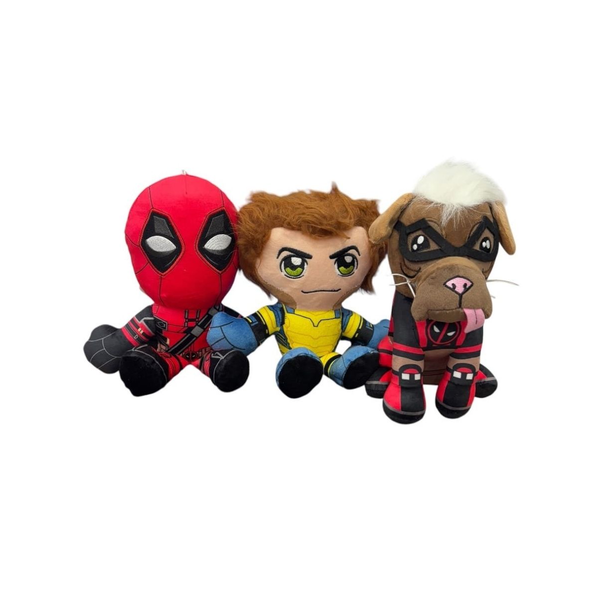 Set De Peluches Macarena Brand Deadpool & Wolverine 3 Piezas