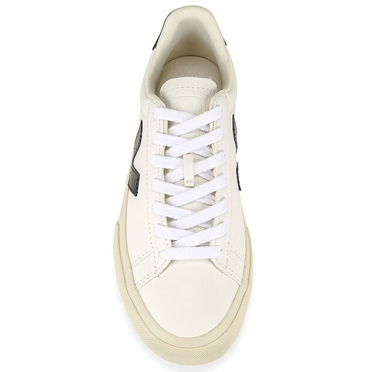 Tenis De Campo Veja Color Blanco Con Logo Negro