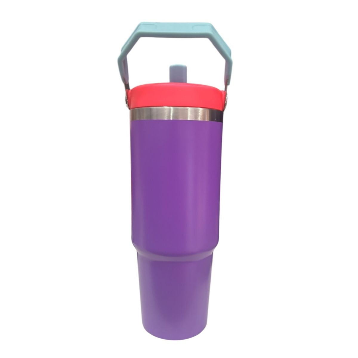 Termo De Acero Inoxidable Macarena Brand Color Morado Friends 887 Mililitros