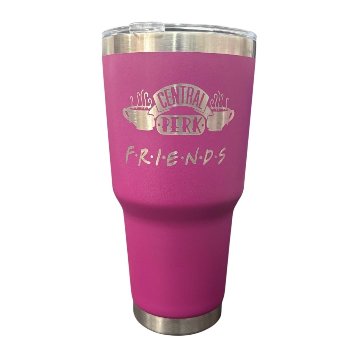 Termo De Acero Inoxidable Macarena Brand Color Púrpura Friends 887 Mililitros