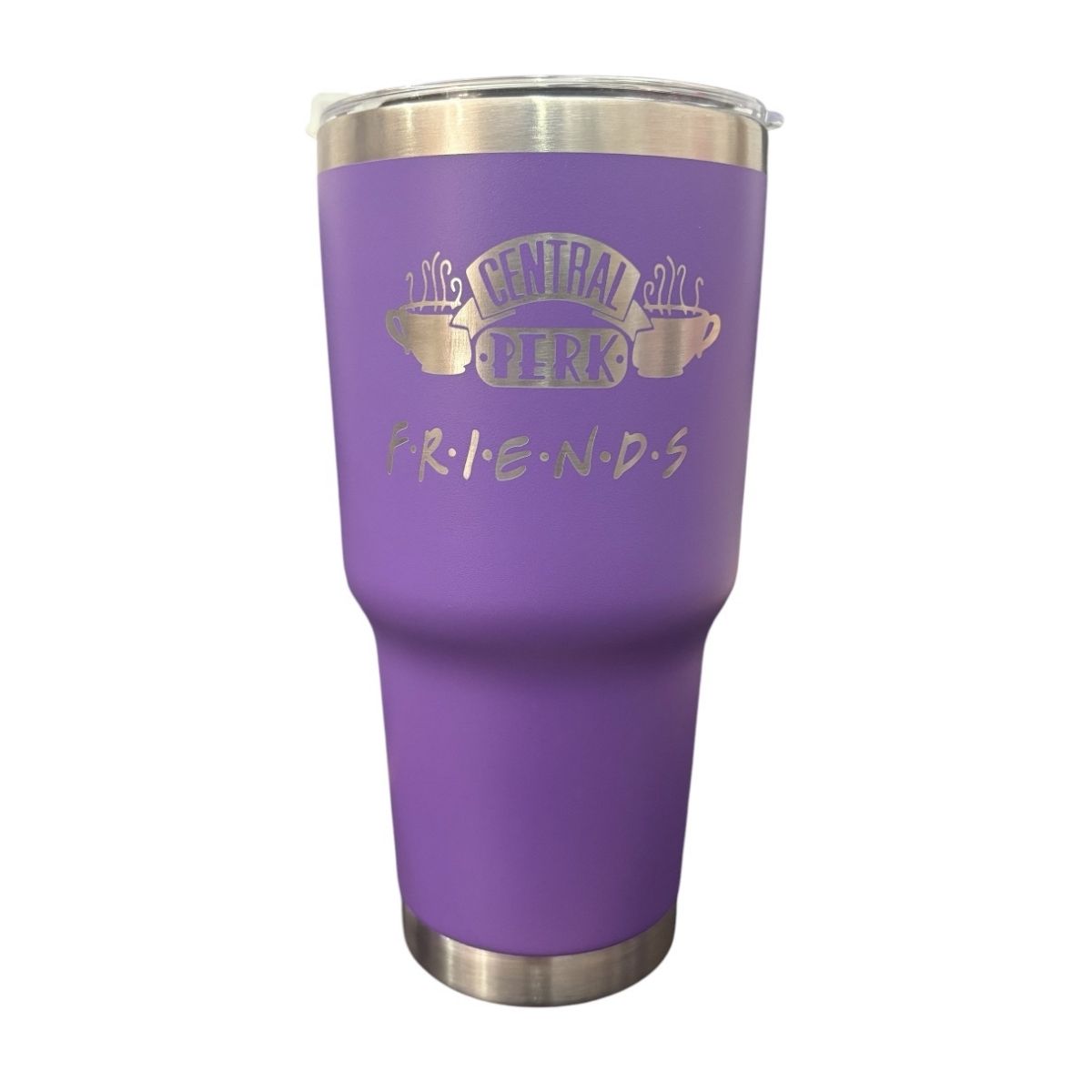 Termo De Acero Inoxidable Macarena Brand Color Lila Friends 887 Mililitros