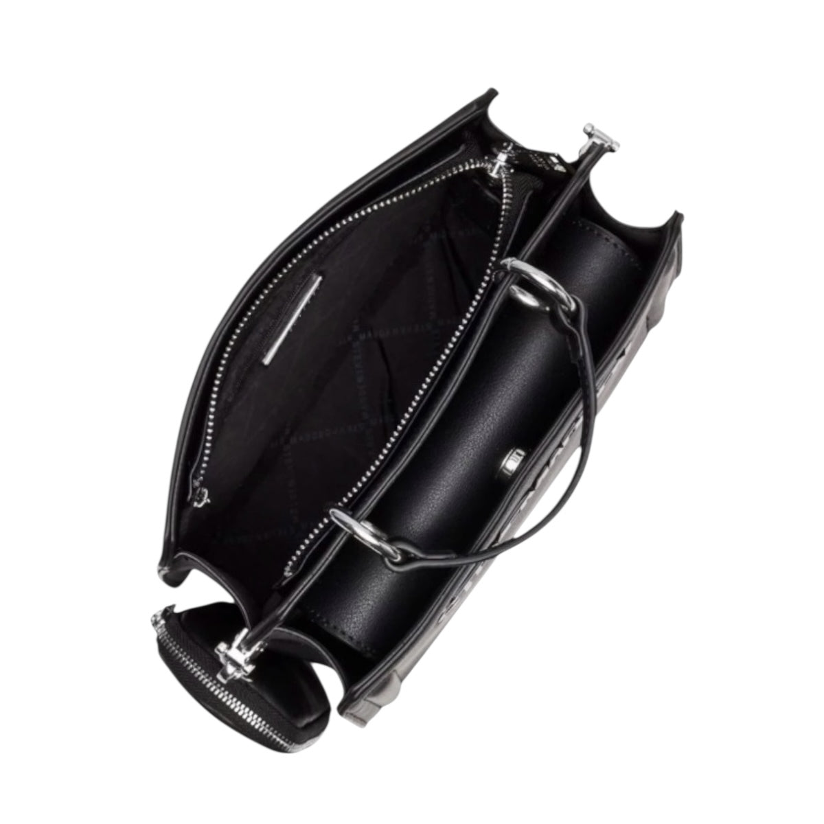 Bolsa Bevelyn Steve Madden color negro Piel 100%, con asa desmontable