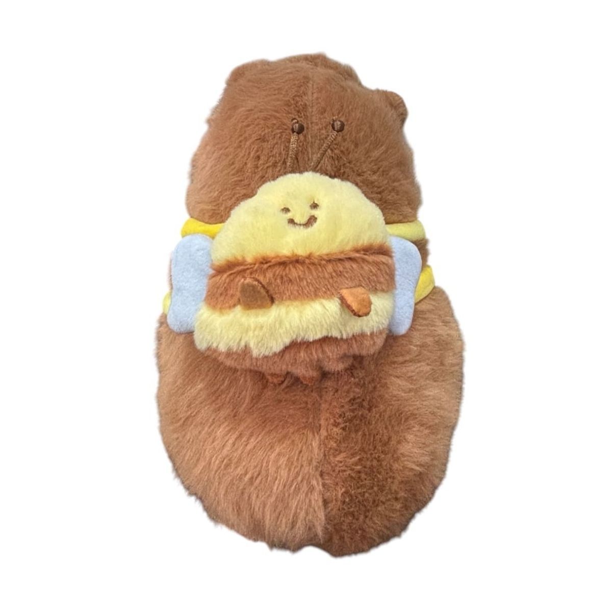 Muñeco De Peluche Macarena Brand Capibara Color Café