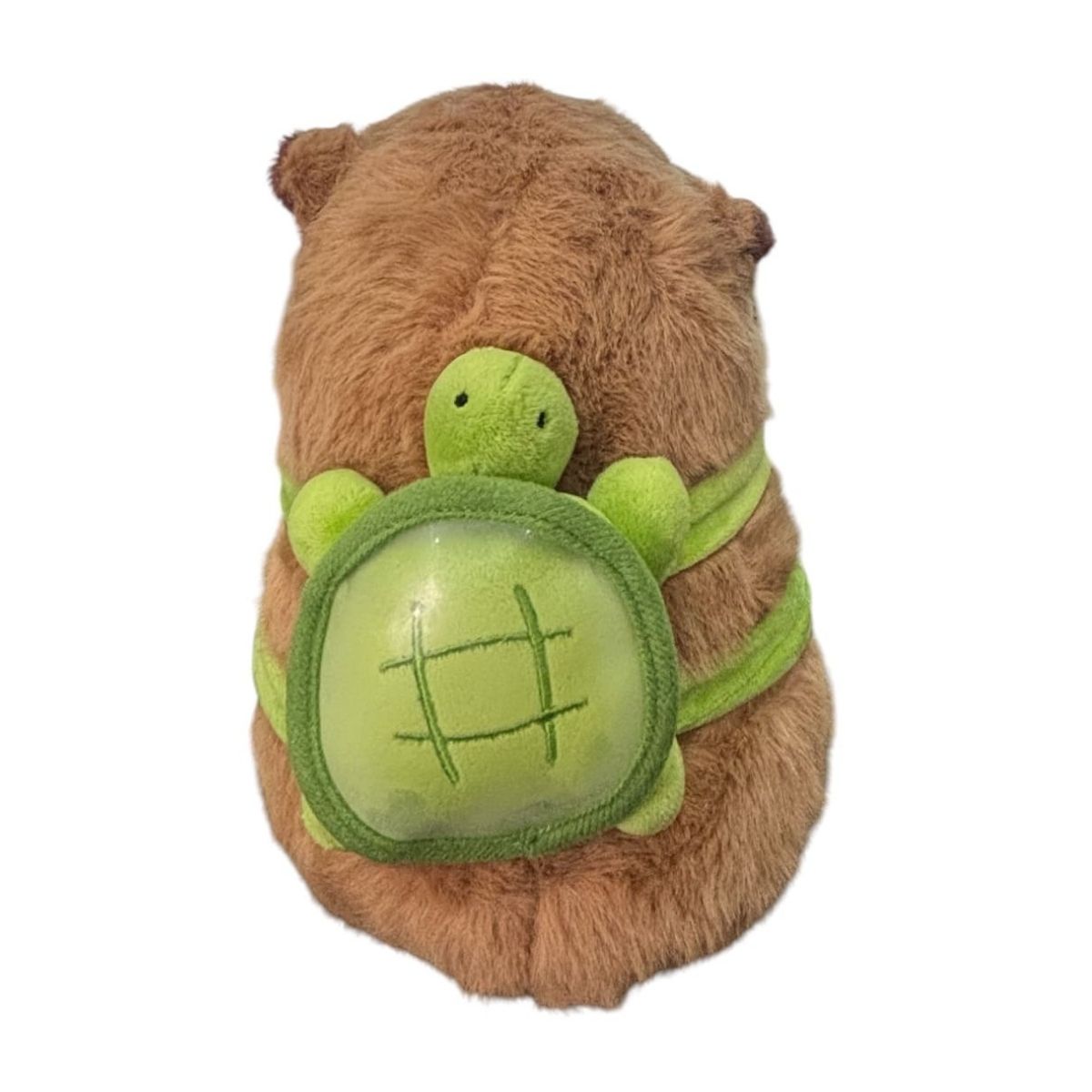 Muñeco De Peluche Macarena Brand Capibara Color Café