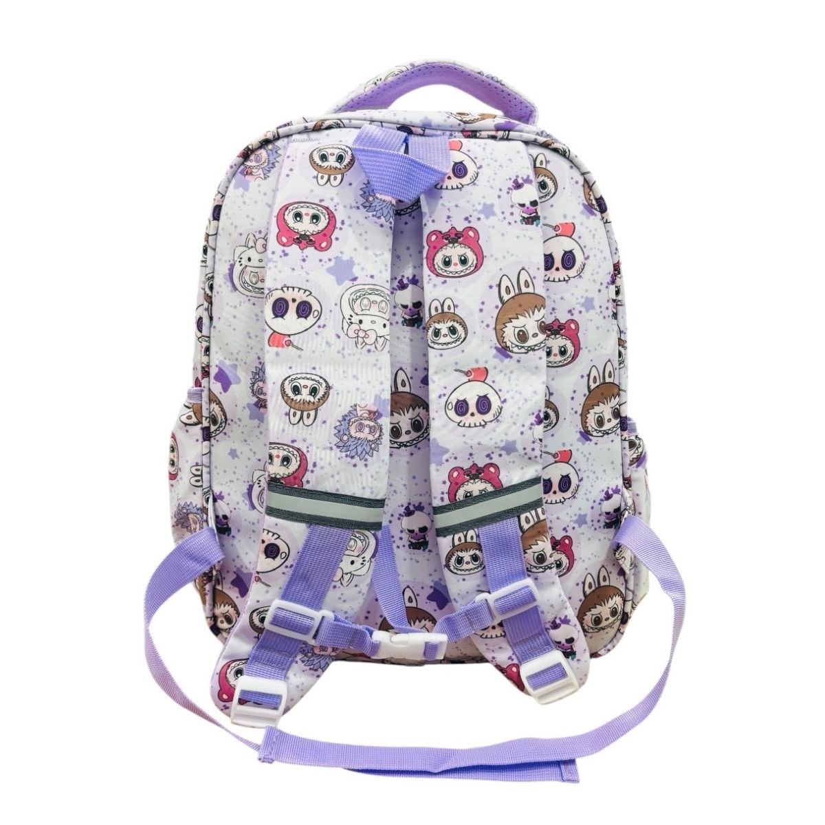 Mochila Escolar Labubu Color Lila