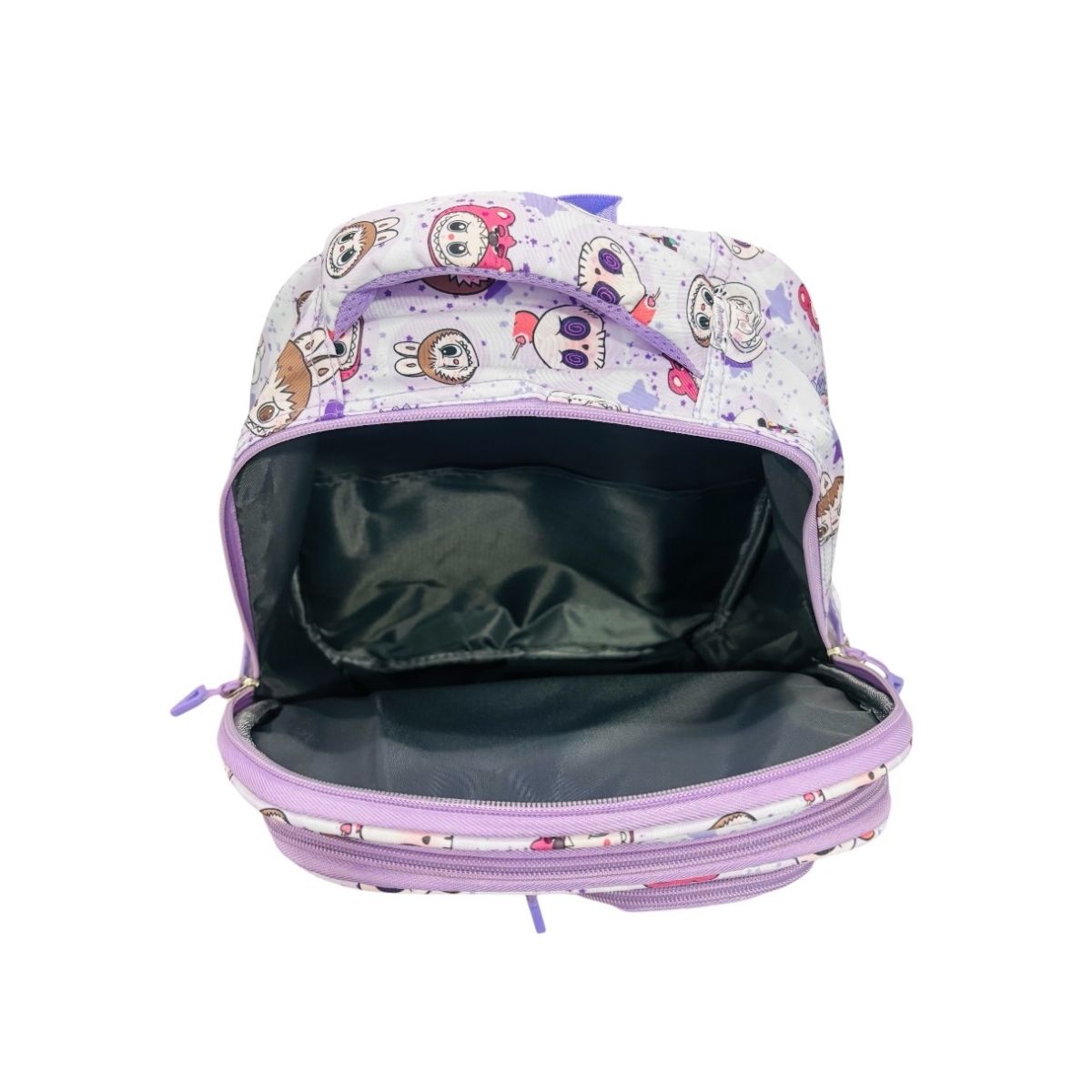 Mochila Escolar Labubu Color Lila