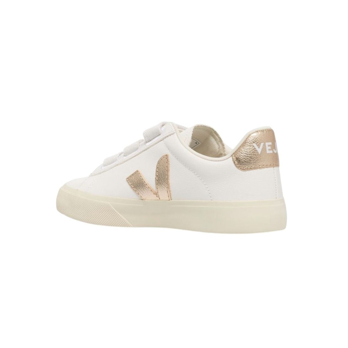 Tenis Chrome Free Color Blanco Con Logo Dorado