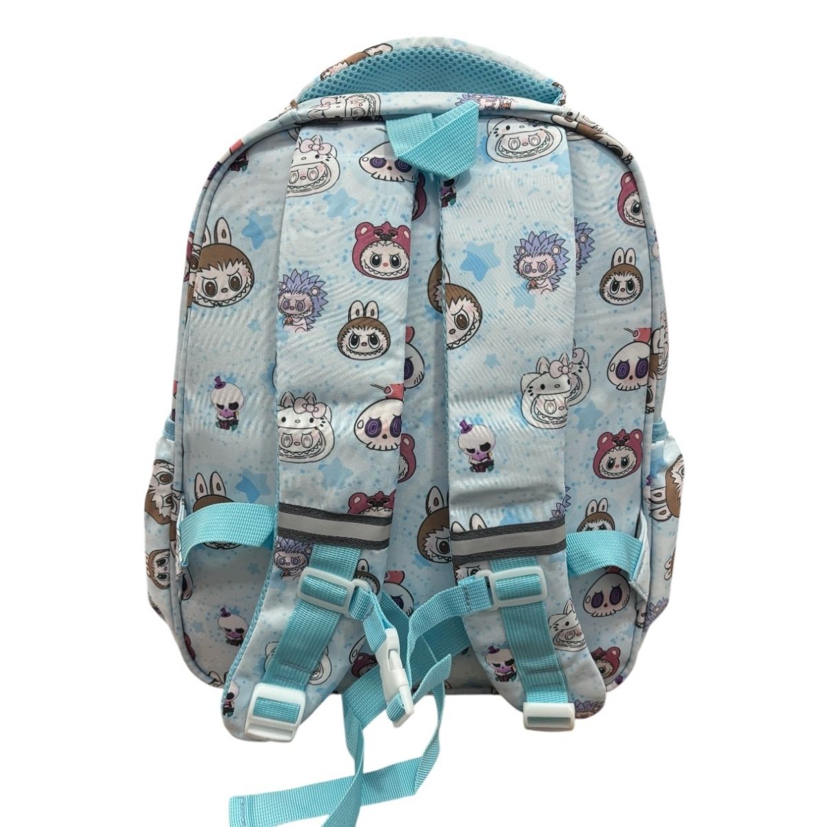 Mochila Escolar Labubu Color Azul