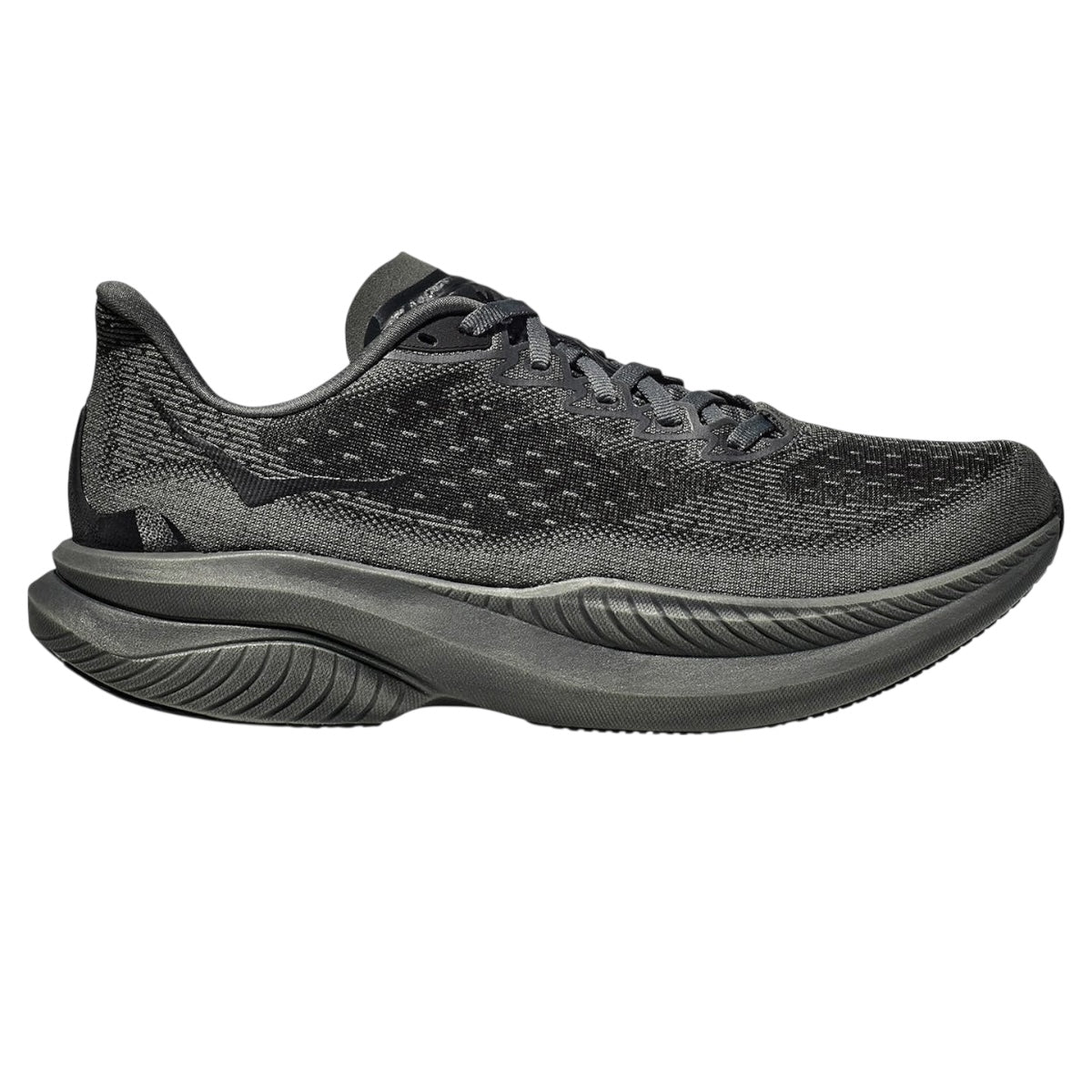 Tenis Mach 6 Road HOKA Color Negro