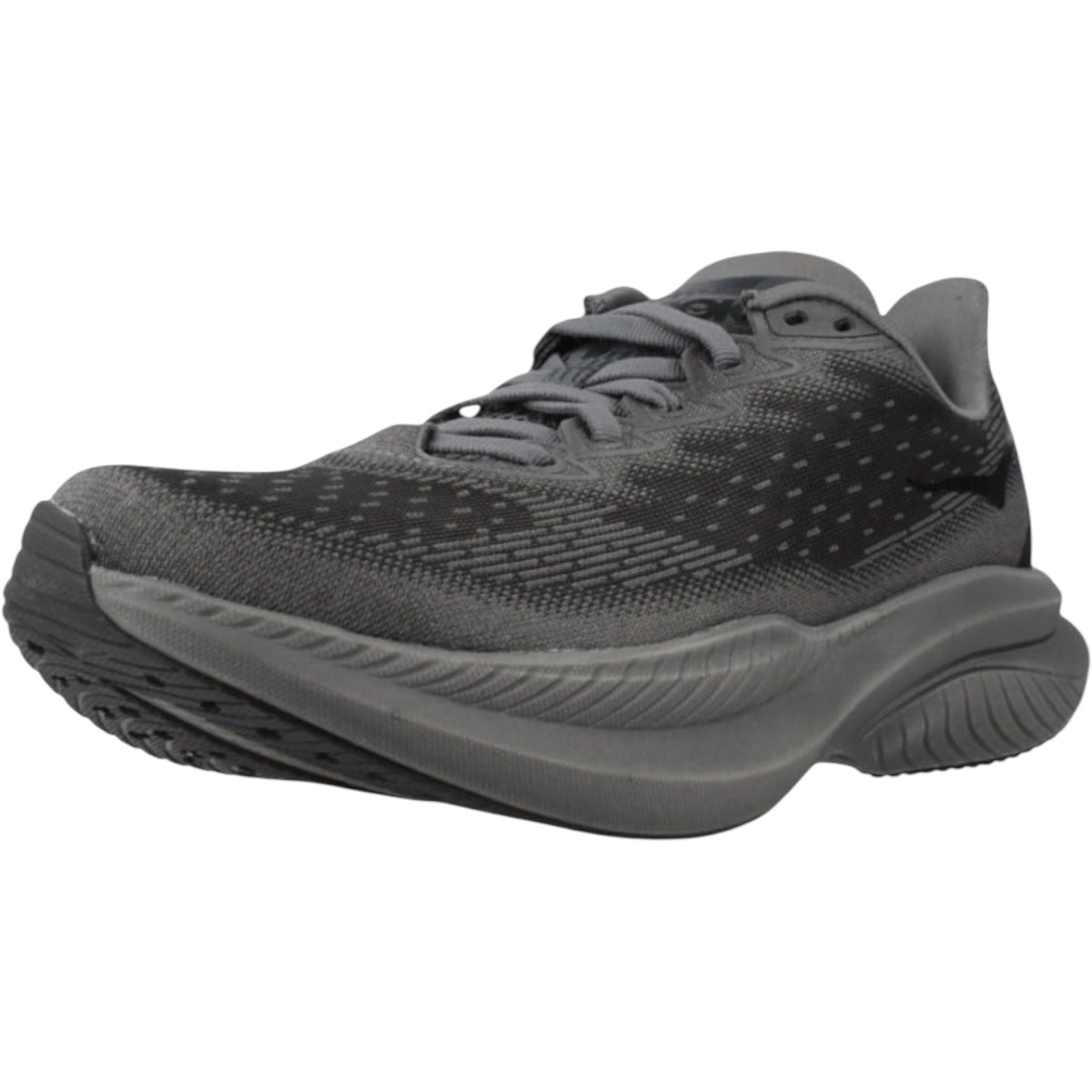 Tenis Mach 6 Road HOKA Color Negro