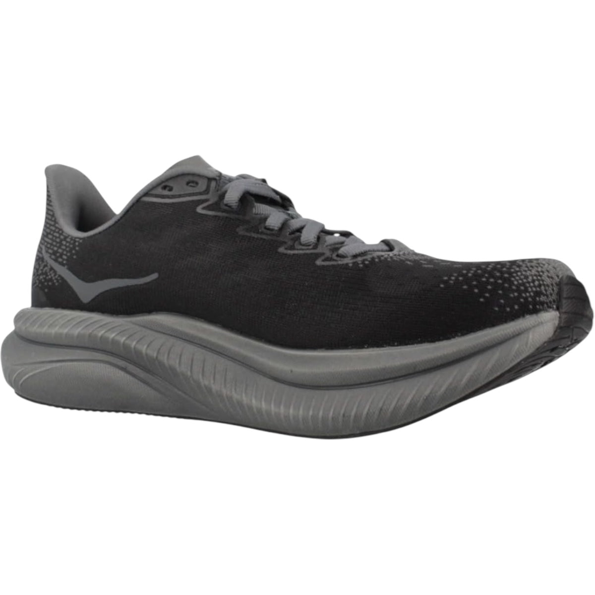 Tenis Mach 6 Road HOKA Color Negro
