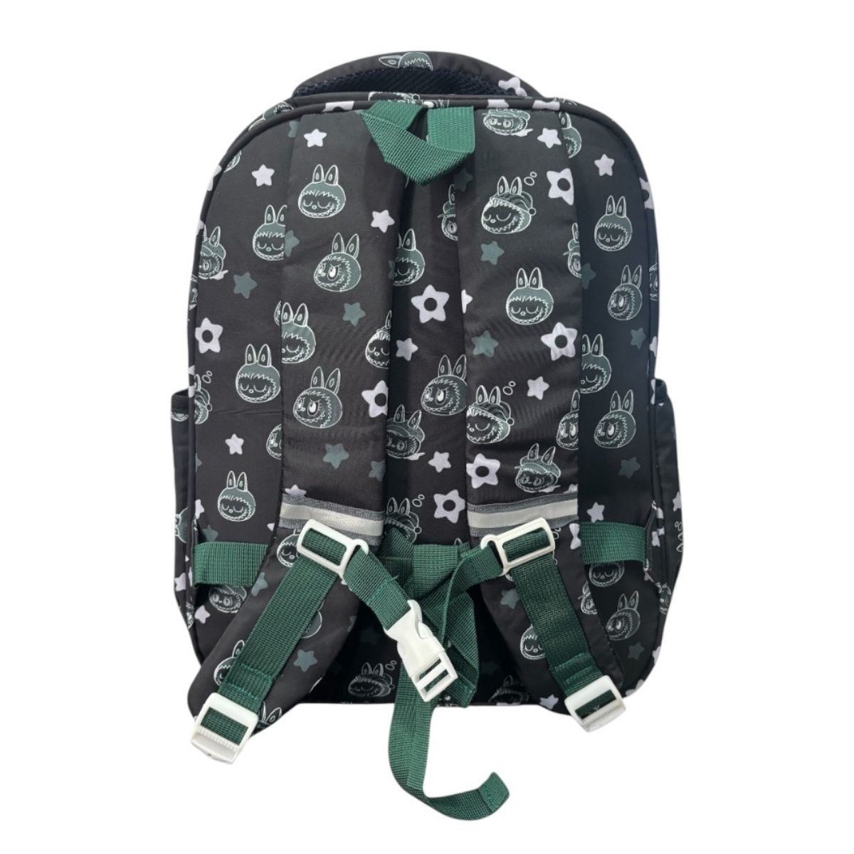 Mochila escolar color negro de Labubu